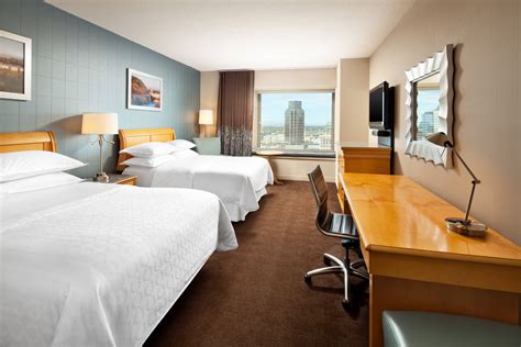 The 2-room suites at Embassy Suites by Hilton Sacramento Riverfront Promenade offer two 42-inch flat-screen cable TVs with movie channels. . Rooms in sacramento